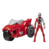 Power Rangers Dino Fury Rip N Go T-Rex Battle Rider and Dino Fury Red Ranger