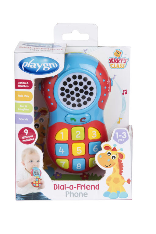 Playgro - Dial-a-Friend Téléphone