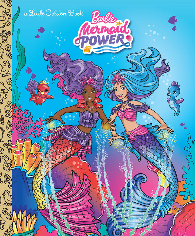 Barbie Mermaid Power Little Golden Book (Barbie) - Édition anglaise