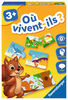 Ravensburger! Jeu de Où vivent-ils? (Seulement Français)