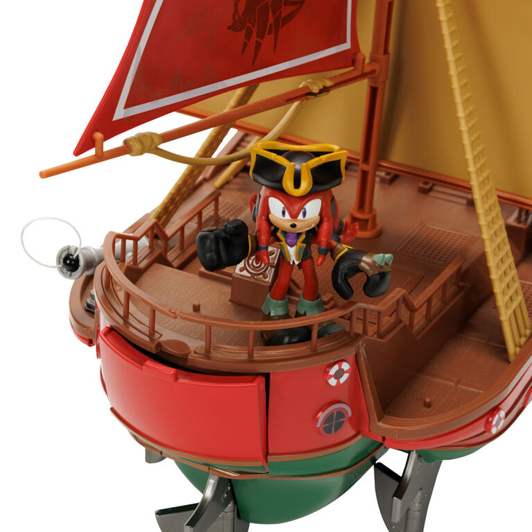 Sonic Prime 2.5 Inch Pirate Ship Playset