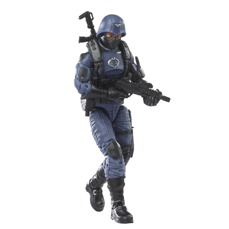 G.I. Joe Classified Series Cobra Officer Action Figure 37 Collectible Premium Toy, Custom Package Art