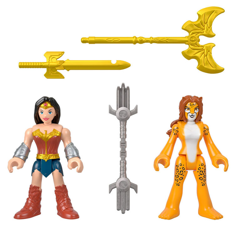 Imaginext DC Super Friends Wonder Woman & The Cheetah - English Edition