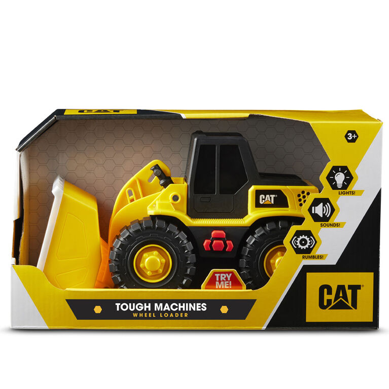 véhicules Tough Machines Chargeuse sur pneus Cat