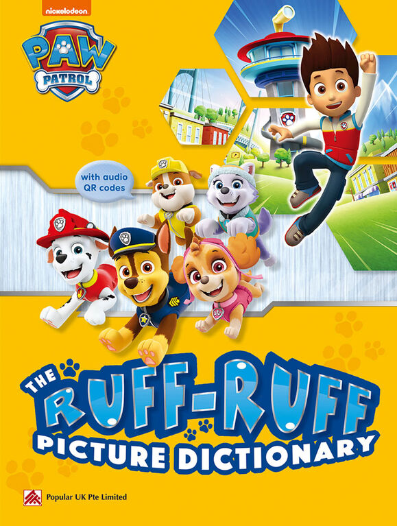 Ruff Ruff Paw Patrol Picture Dictionary - Édition anglaise