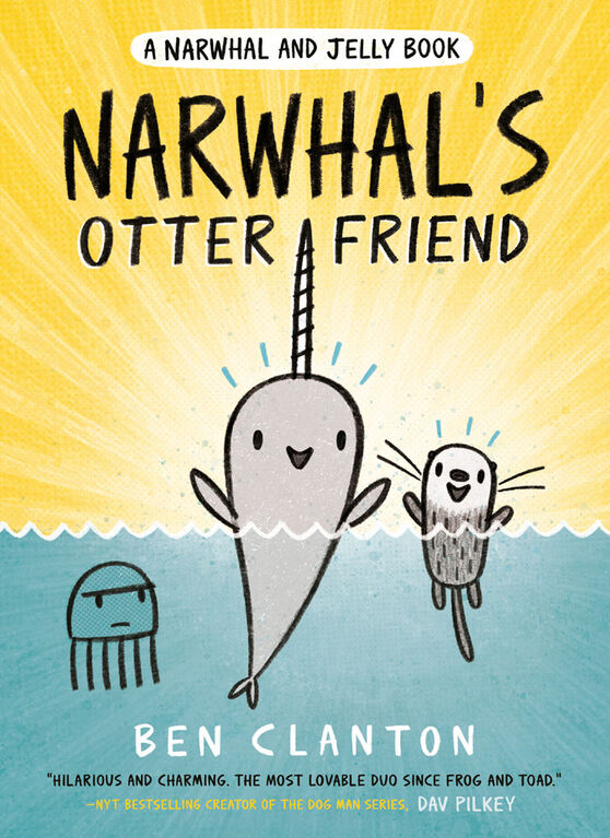 Narwhal's Otter Friend (A Narwhal and Jelly Book #4) - Édition anglaise
