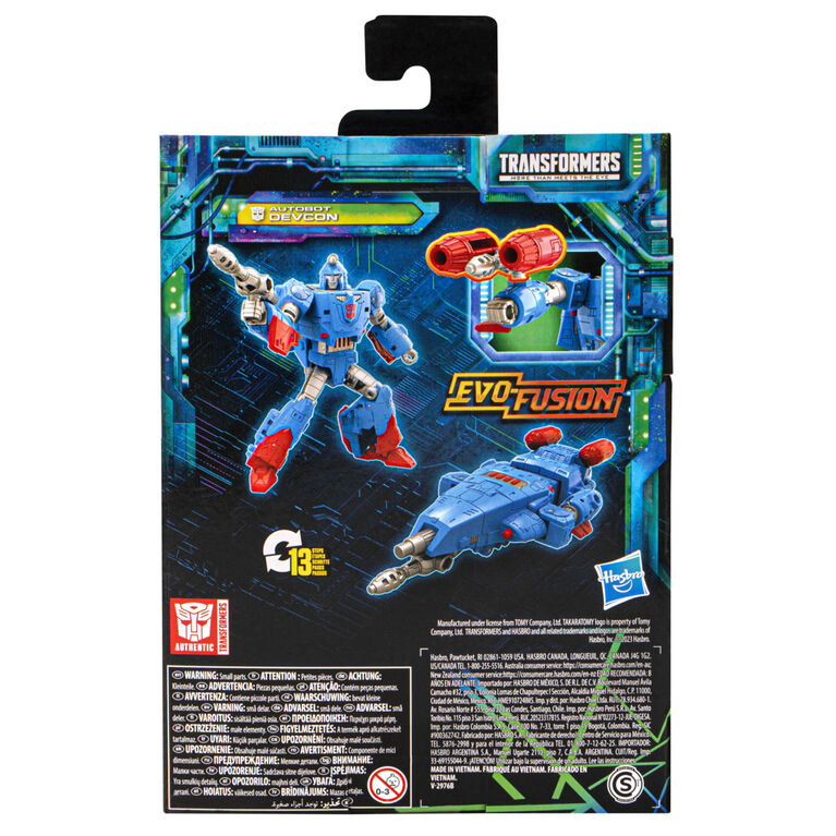 Transformers Legacy Evolution Deluxe Autobot Devcon 5.5 Inch Action Figure