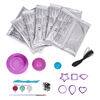 Cool Maker, Clay Your Way, Coffret créatif de poterie avec 6 disques d'argile séchant à l'air, peinture et outils