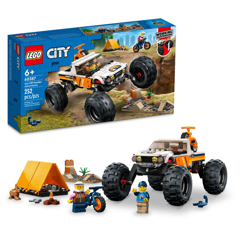 Lego Lot de 4 Plateau Tournant 4 x 4 picots fin en noir.