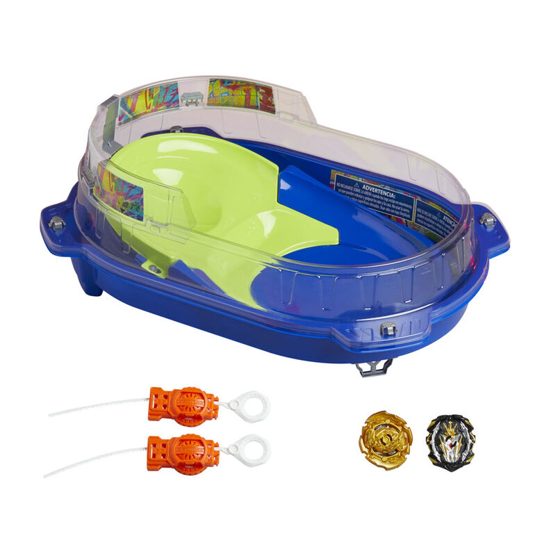 Beyblade Burst Rise Hypersphere Vortex Climb Battle Set - Complete with Beystadium, 2 Battling Top Toys and 2 Launchers