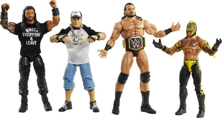 WWE-Coffrets de figurines et accessoires Élite Grands Champions