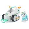 PAW Patrol, Everest's Snow Plow Vehicle with Collectible Figure