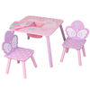 Table Carrée Licorne Avec 2 Chaises