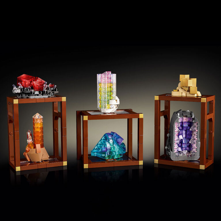 LEGO Ideas Mineral Collection Building Set for Adults - Customizable Bedroom or Office Décor - 21362