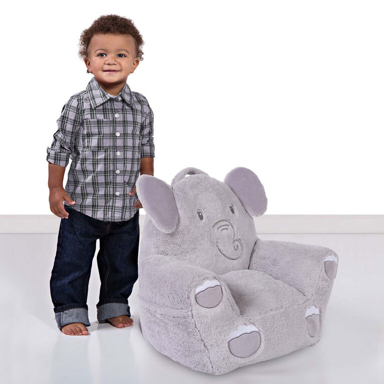 Cuddo Buddies Toddler Plush Character Chair - Elephant