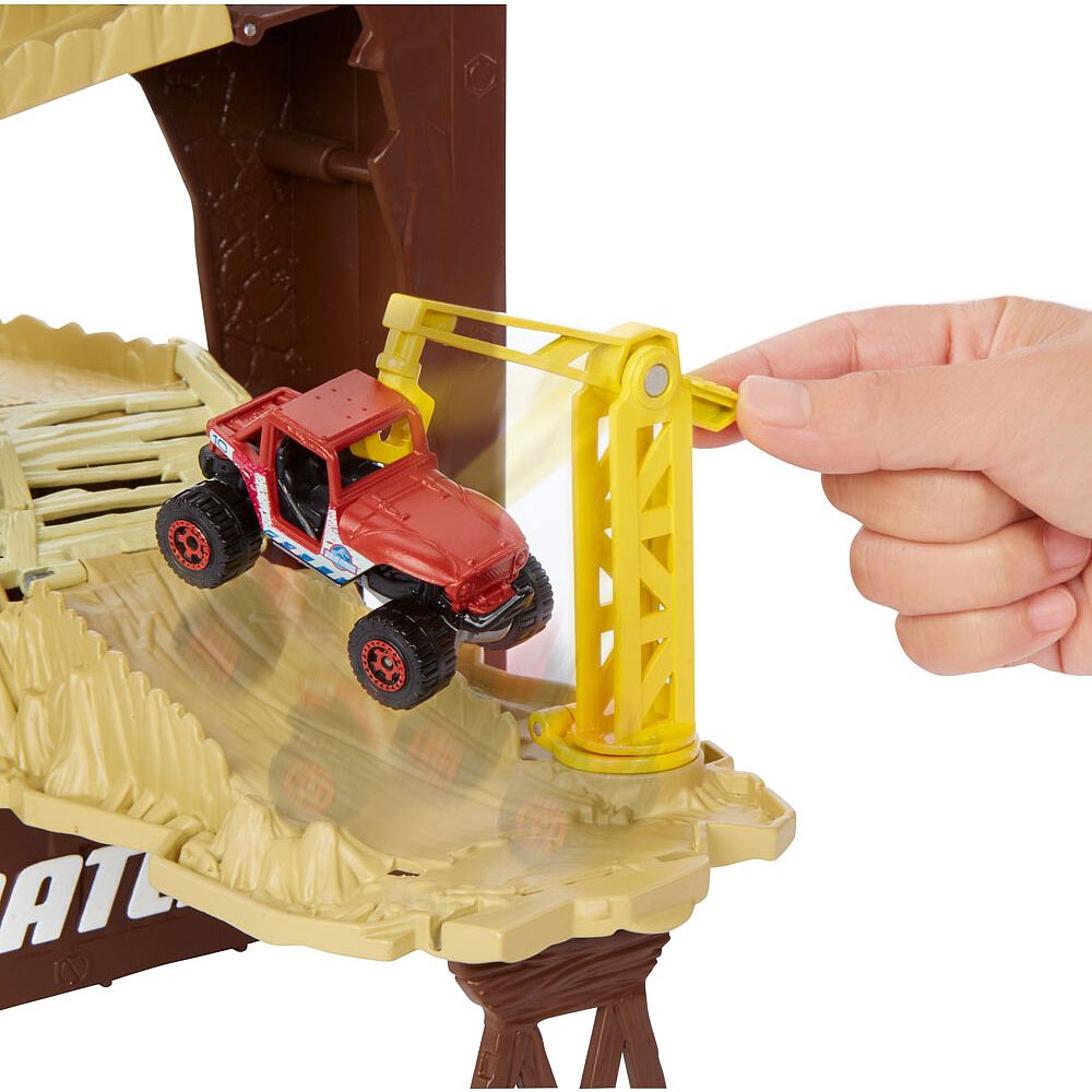 matchbox jurassic world playset