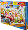 Hot Wheels-Calendrier de l'Avent2025-10véhicules et 24accessoires