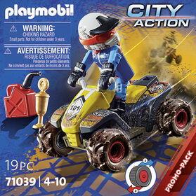 Playmobil - Pilote et quad