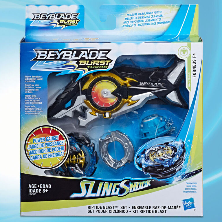 Beyblade Burst Turbo Slingshock - Ensemble Raz-de-marée