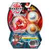 Bakugan Starter Pack 3-Pack, Pyrus Fangzor, Collectible Action Figures