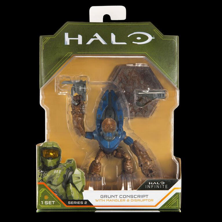 Halo Infinite Figure - Grunt Conscript with Mangler and Disruptor