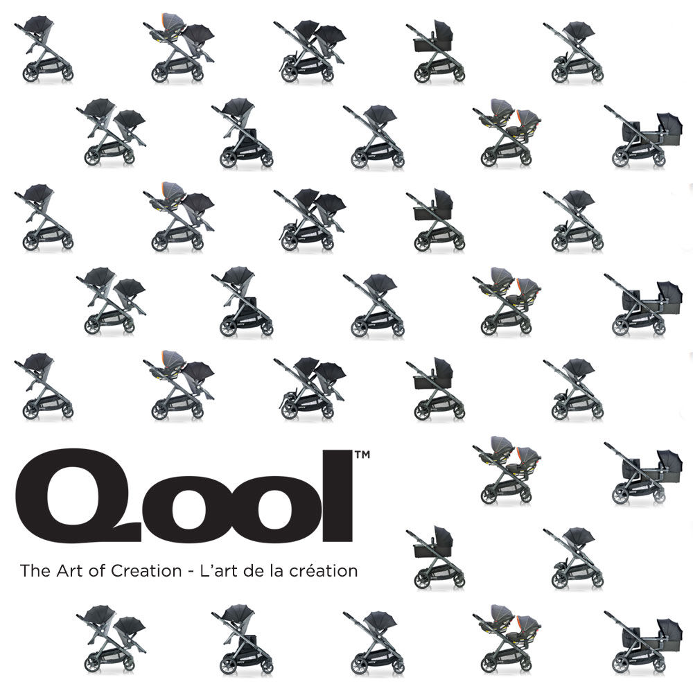 Joovy qool black melange sale