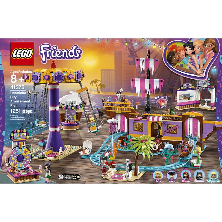 Lego Friends Heartlake City Amusement Pier 41375 Toys R Us Canada