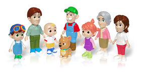 CoComelon, paquet de 8 figurines (famille)