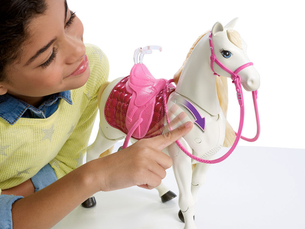 barbie dream horse with doll