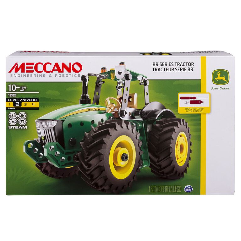 Meccano John Deere 8R Series Tractor