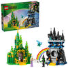 LEGO Wicked Emerald City & Kiamo Ko Castle Playset, Adventure Gift Building Toy 75689
