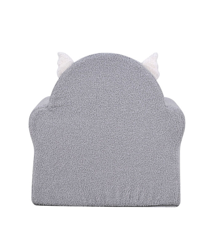 Little Loungers Fauteuil pour enfants en peluche - Hibou