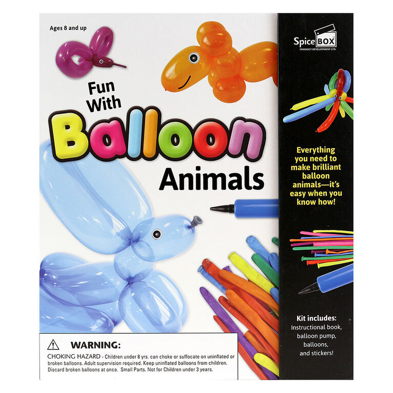 SpiceBox Children's Activity Kits Fun With Balloon Animals - English  Edition | Toys R Us Canada