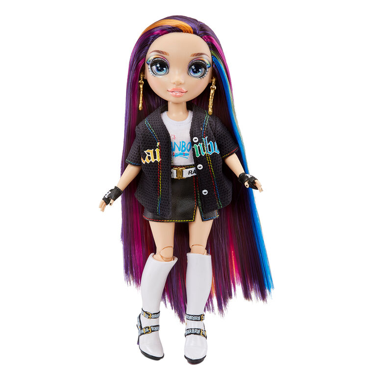 Rainbow High Rockstar Lyric Lucas Rainbow Fashion Doll and Playset