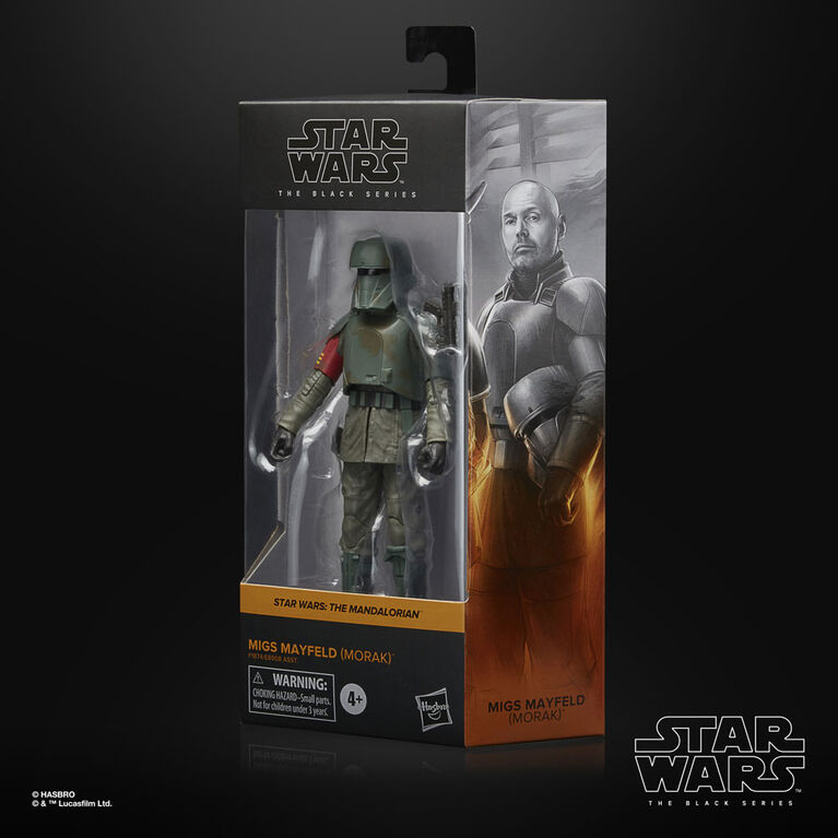 Star Wars The Black Series Migs Mayfeld (Morak) 6-Inch-Scale Star Wars: The Mandalorian Action Figure
