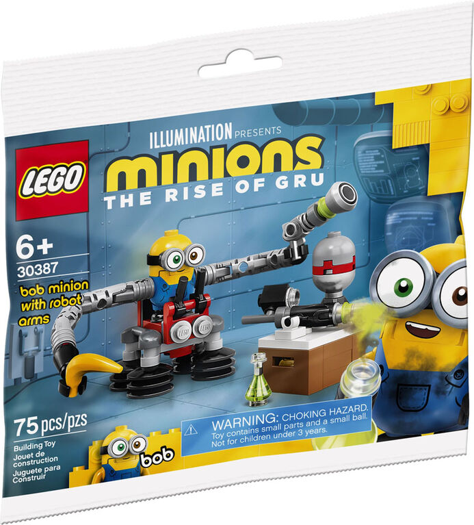 LEGO Minions Bob le Minion avec des bras robotiques 30387