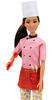 Barbie - Poupée Chef du service des pâtes, 30,40 cm