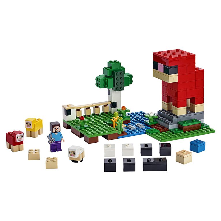 LEGO Minecraft La ferme à laine 21153