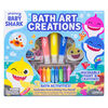 Pinkfong Baby Shark Bath Art Creations - English Edition