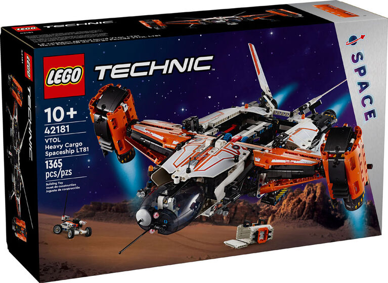 LEGO Technic VTOL Heavy Cargo Spaceship LT81 Building Toy 42181