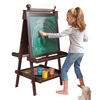 KidKraft - Deluxe Wooden Easel - Espresso