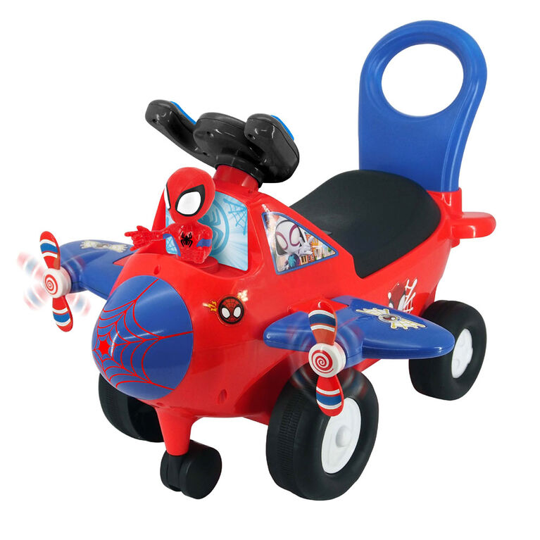 Lights 'n' Sounds Spidey Activity Plane