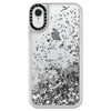 Casetify Glitter Case iPhone XR Silver