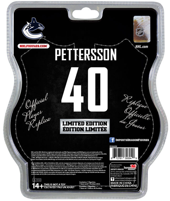 Elias Pettersson Vancouver Canucks 6" NHL Figure