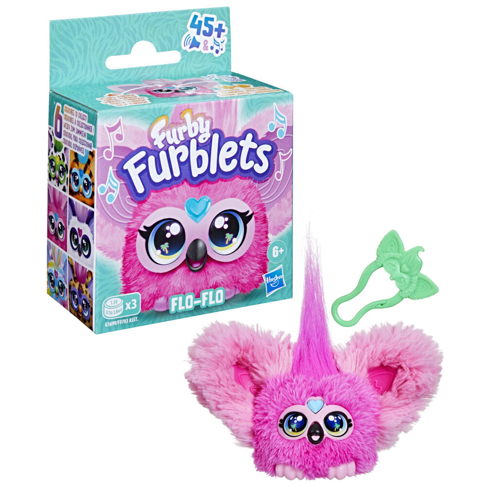Furby Furblets Flo-Flo Flamingo Mini Plush Toy