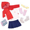 Our Generation, Rainy Recess, Rainy Day School Outfit for 18-inch Dolls