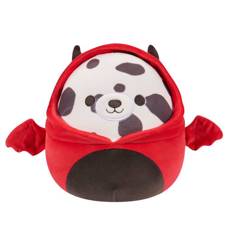 Squishmallows 7.5" - Dustin the Dalmatian in Devil Costume