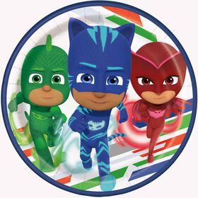PJ Masks  7"  Plates, 8 pieces