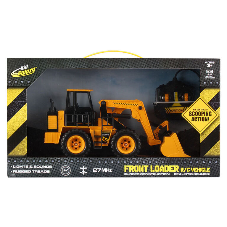 Camion chargeur frontal avec télécommande