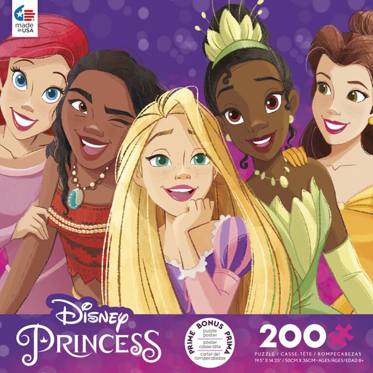 Disney Friends-Disney Princess 200 Piece Puzzle